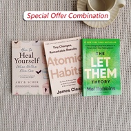 How to Heal Yourself&Atomic Habits&The Let Them Theory Combination Atomic Habits Book