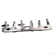 SUN Drum Cowbell Holder Clamp Percussion Handbell Cowbell Connecting Clamp Adjustable Cowbell Mounti