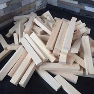 Dutch teak pine wood sticks 1.5x1.5x30