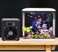 Ready✅60L Small Fish Tank Cooler Cooling Chiller Breeding Semiconductor Fish Shrimp Temperature Cont