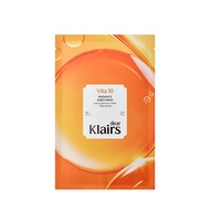 [Dear, Klairs] Vita 10 Radiance Sheet Mask 25 mL