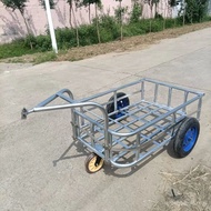 [1834 People Collection] Motorcycle Trailer Trailer Rear-Hanging Outdoor Travel Cycling Load Trailer