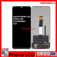 Xiaomi Redmi 12C 22120RN86G / Poco C55 Compatible LCD DISPLY TOUCH SCREEN DIGITIZER REPLACEMENT