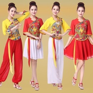 Dance Costume Set Chiffon Dance Costume Dance Yangko Dance Costume Female Classical Dance Dance Danc