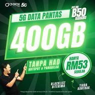 [TERMASUK BULAN PERTAMA] ONEXOX POSTPAID B50 XOX 5G 400GB HIGHSPEED UNLIMITED DATA CALL HOTSPOT