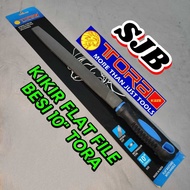 FLAT FILE BASTARD FILE IRON 10" TORA