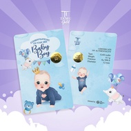 Gold Au999.9 Happy New Born Boy