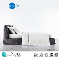 Omazz ปลอกหมอนข้าง (2ชิ้น) Collection Tencel Smooth รหัส Snow White