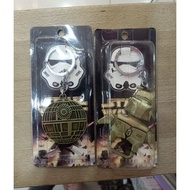 Star Wars Robot& Ship keychain