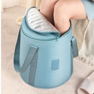 泡腳桶可擕式可折疊泡腳袋家用旅行水桶保溫加高足浴過小腿洗腳盆 w6875