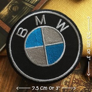 BMW Iron-on Patch Patches Embroidered Clothing Decoration Hats Bags Jeans Jackets Racing Iron on