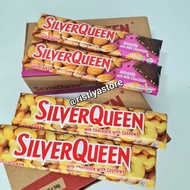 Promo cokelat silverqueen cashwe/almond 1 box isi 10 x 55gr