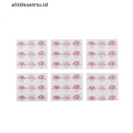 Spesial 54Pcs / Lot Stiker Label Segel Makanan Desain Bunga Buatan