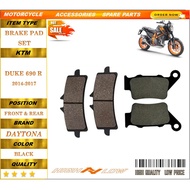 KTM DUKE 690 R 14-17 BRAKE PADS SET TOURING BIKE TOP QUALITY