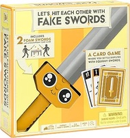 Exploding Kittens Presents: Let's Hit Each Other with Fake Swords - Sword-Fighting Card & Board Game