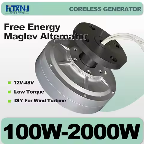 500W 3000W Vertical Wind Turbine Permanent Magnet Alternator Coreless Household DIY Generator 150 20