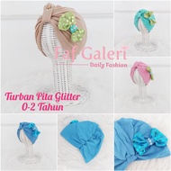 Glitter Ribbon Turban - Baby Turban Headband