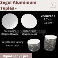 Segel Seal Sealer Aluminium Foil Toples Cylinder Tabung Kue Kering
