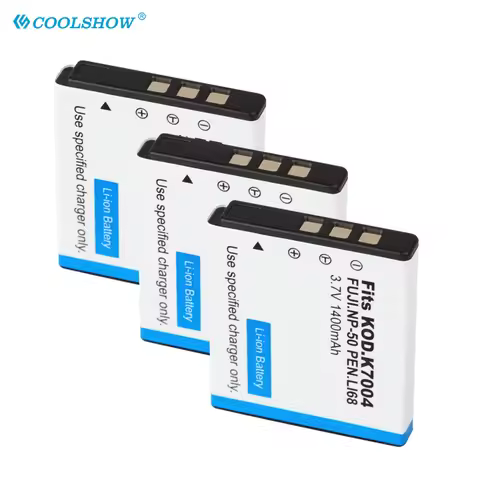NP-50 FNP50 NP 50 Battery 1400mAh for Fujifilm FinePix F50fd F100fd F60 Fd F200EXR F60fd F75EXR F85E