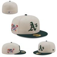 High Quality MLB Oakland Athletics Fitted Hat Men Women 59FIFTY Cap Full Close Caps Sports Embroider