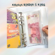 Ziplock PVC Binder A5 A6 A7