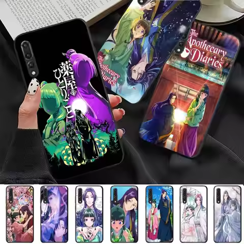A-Apothecary D-Diaries Maomao Phone Case For Huawei P 8 9 10 20 30 40 50 Pro Lite Psmart Honor 10 li