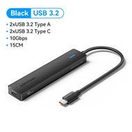Vention 5 in 1 Mini Hub USB 3.2 Gen 2 Type C 10Gbps for Windows macOS Linux Android iPadOS Tablet Ga