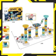 Quality Children's Toys SPACE DIY MARBEL RUN 110PCS Montessori Toys for Children Puzzle Children's T