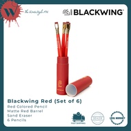 Blackwing Red Pencils Set of 6