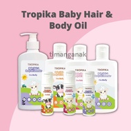 Tropika Baby Hair & Body Oil Aroma Lavender / Happy / Sweet / Minyak Badan Bayi