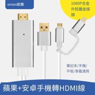 【華鐸科技】手機連接電視同屏線轉換器適用轉hdmi高清投影顯示投屏