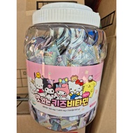 Korea Station pororobaby shark Sanrio Kuromi Big-Eared Dog Vitamin c D 500 Tablets Barrel