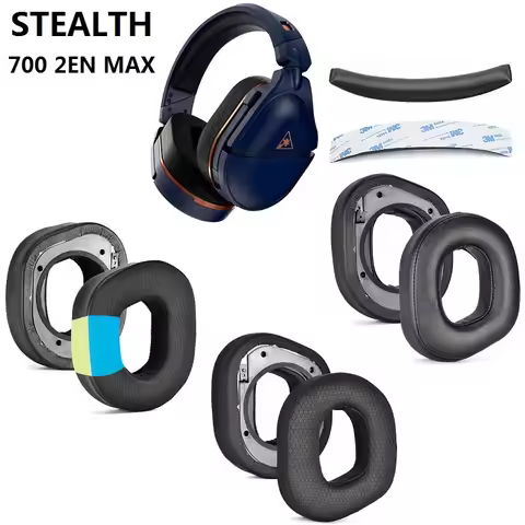 Ear Pads for Turtle Beach Stealth 700 Gen2 / 700 Gen2 Max Headphones Replacement Ear Cups earmuff ea