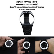 Black PVD 12 OClock Case and Stainless Steel for AP Royal Pop Watch