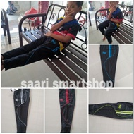 Tracksuit Kanak2 Ada Zip Kaki /  Seluar Sukan Stretchable