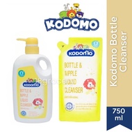 Kodomo Baby Bottle Cleanser &amp; Nipple Liquid, 600ml-750ml