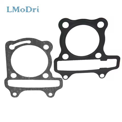 LMoDri Motorcycle Scooter GY6 Cylinder Gasket Set Cushion Pad GY6 50cc 60cc 80cc 90cc 125cc 150cc En