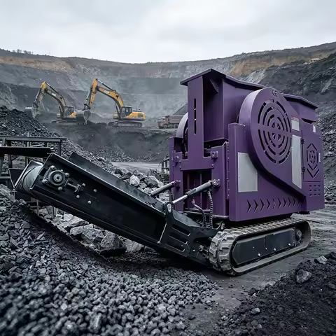 Mini Portable Mobile Jaw Crusher Rock Crushing Equipment for Small Demolition Project