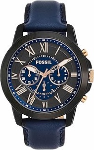 Fossil FS5061IE Grant Men's Watch, Blue, blue