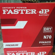 Aki Mobil FASTER N70 70Ah