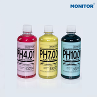 น้ำยาบัฟเฟอร์ pH 4710 Buffer Solution น้ำยามาตรฐาน ยี่ห้อ Monitor มีใบเซอร์