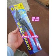 BH-555 Kéo cắt đai sắt thép Black Hand 12 inch 300mm cắt đai sắt 28mm dày 0.8mm