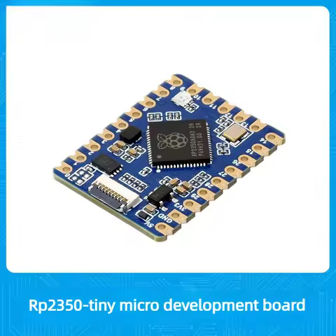 RP2350 Tiny Development Board Dual Core Processor MicroPython Programmable for Compact IoT Wearable 