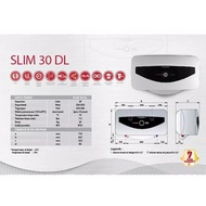 Ariston Slim 30 Water Heater Sl30/ Sl 30 Dl/