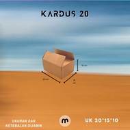 Small Packing Box for Thick Moving, Size 20 x 15 x 10 cm | Cardboard 20 | Box | Box 20x15x10 | Corru