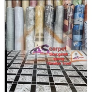 Tikar Getah 3D EMBOSSED Gulung | 20 METER 0.35MM 3d PVC