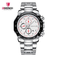 WY Chenxi CHENXI Watch Steel Strap Watch Mens Trendy Watch Student Watch Waterproof Sports Watch