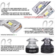 K7c DAWNKNIGHT 4300K H7 H4 H11 3 Copper Tube For Car H1 Hb3 9005 Hb4 9006 12V LED Bulb
