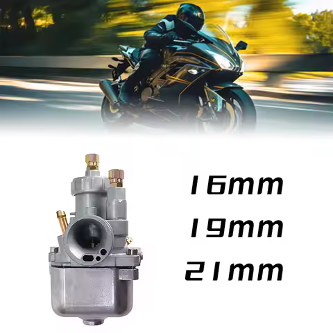 Motorcycle Carburetor 16mm 19mm 21mm for Simson S50 S51 S53 S60 S70 S80 S83 SR50 SR80 KR51 BVF 16N1-