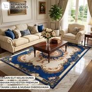 Persian Pattern Polyester Floor Rug 1.4x2M